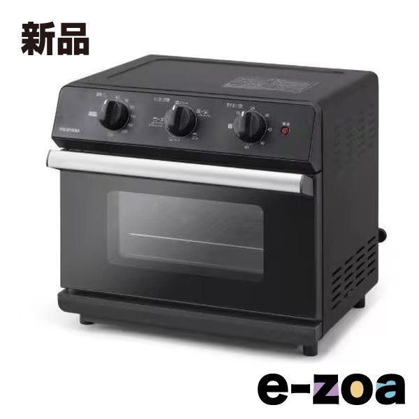 IRIS OHYAMA アイリスオーヤマ ノンフライ熱風オーブン フライヤー オーブントースター トースト4枚 ブラック FVX-D14A-B 2666207