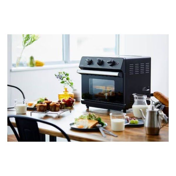 IRIS OHYAMA アイリスオーヤマ ノンフライ熱風オーブン フライヤー オーブントースター トースト ブラック FVX-D 14 A-B 2666207 高性能 ホットプレート 