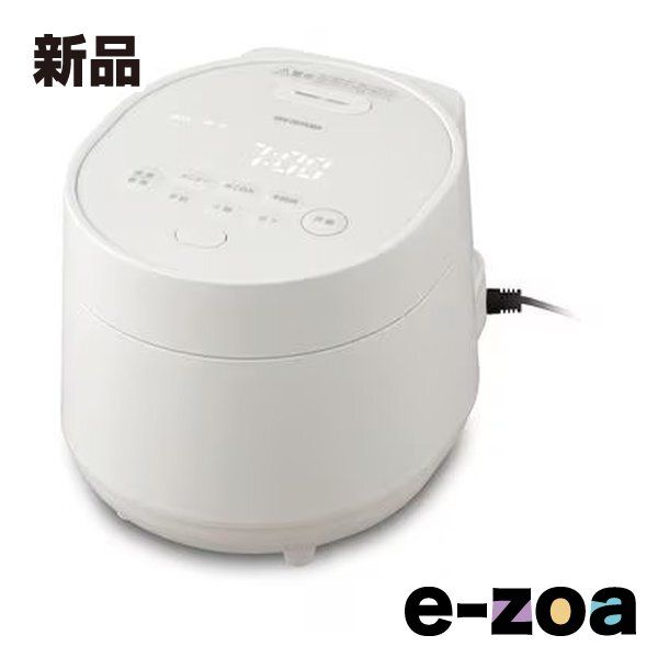 IRIS OHYAMA アイリスオーヤマ ジャー炊飯器 3合 50銘柄炊き 9種ヘルシーメニュー 厚火釜 ホワイト RC-MGB30-W 2666144