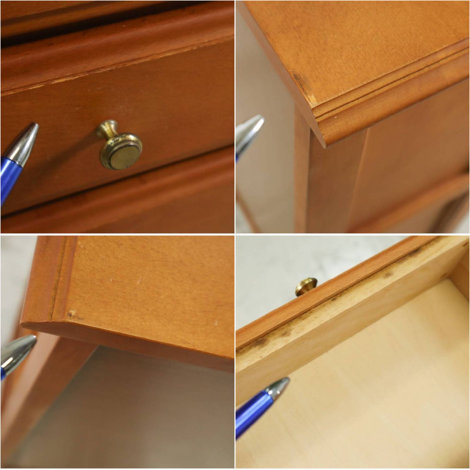 カリモク家具 カリモク 引き出し6段 猫脚 サイドチェスト 小引き出し クラシカル家具 トラディショナル 高さ82cm karimoku 296h01 MARWIL-DEMENAGEMENTS_CH