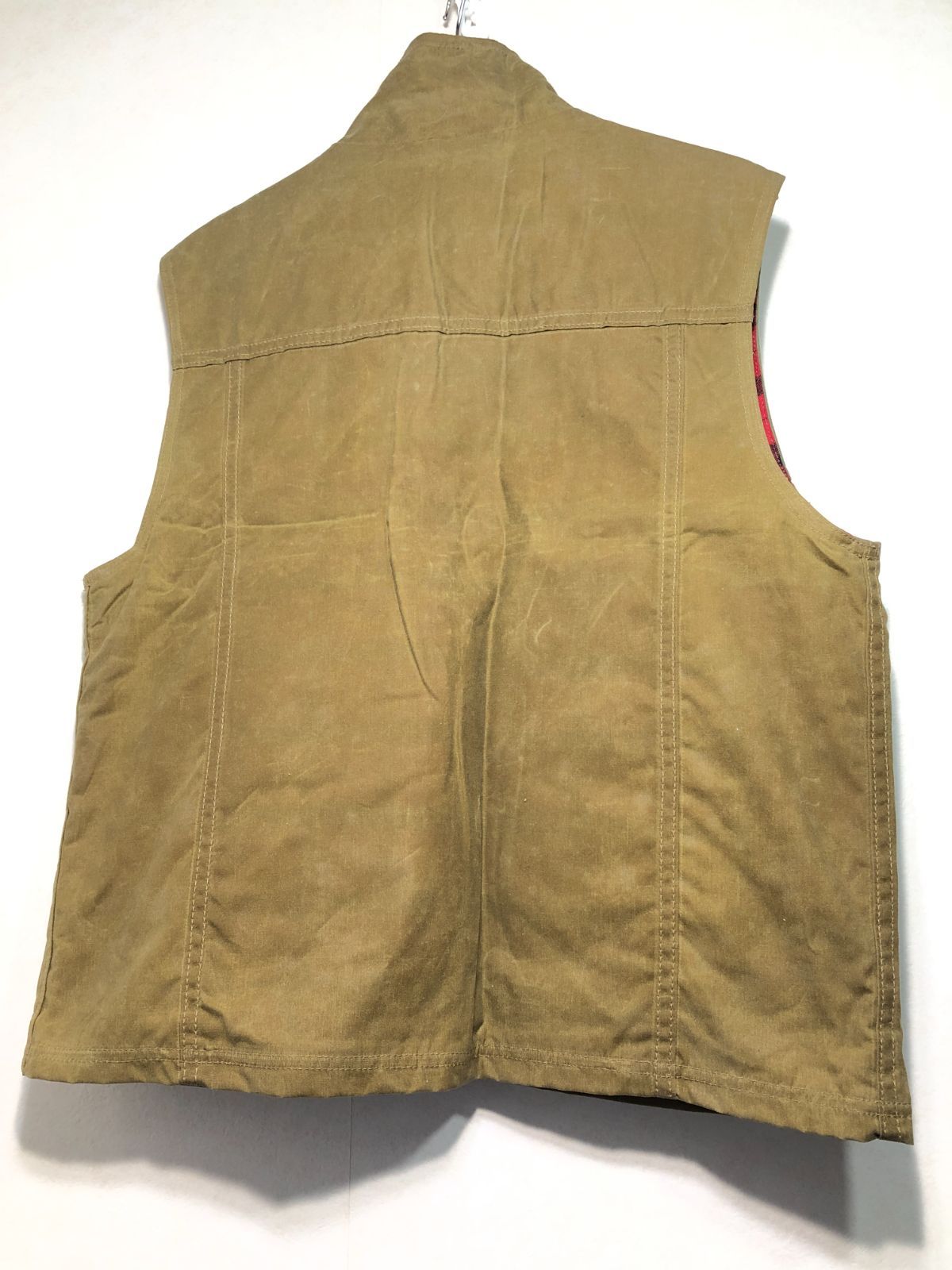 051150 FILSON GARMENT ワックスド ベスト L オイルド C.C.FILSON  