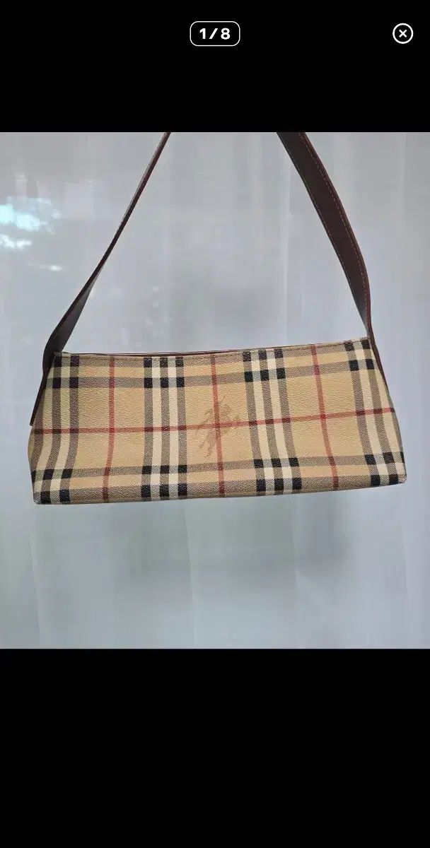 BURBERRY バーバリー ノヴァチェック クラッチバッグ ショルダーバッグ