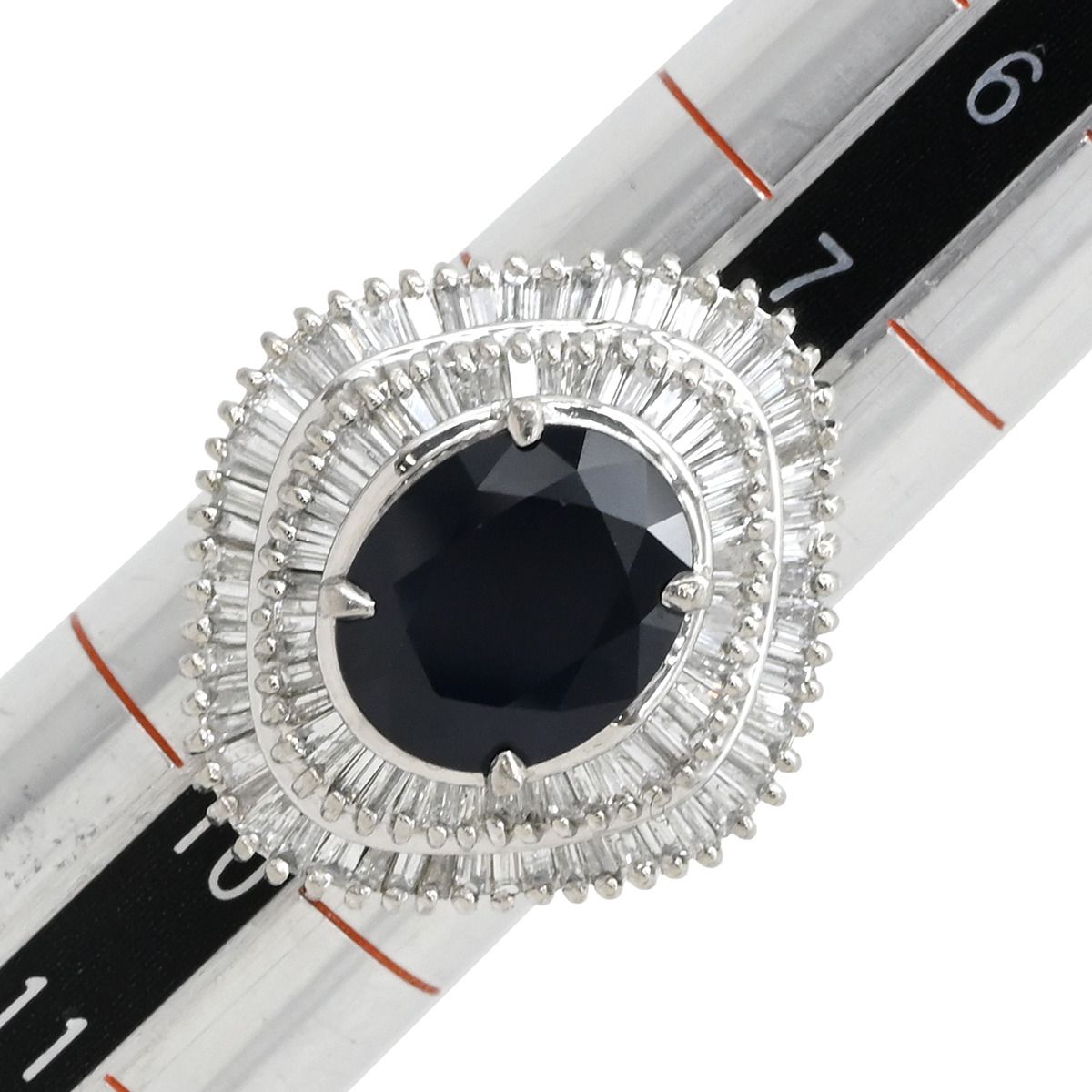 ブルーサファイア ダイヤリング