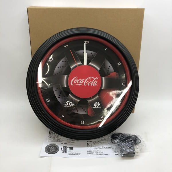 オートバックス オートバックス50周年記念 コカ･コーラコラボキャンペーン コラボ時計 開封品 97