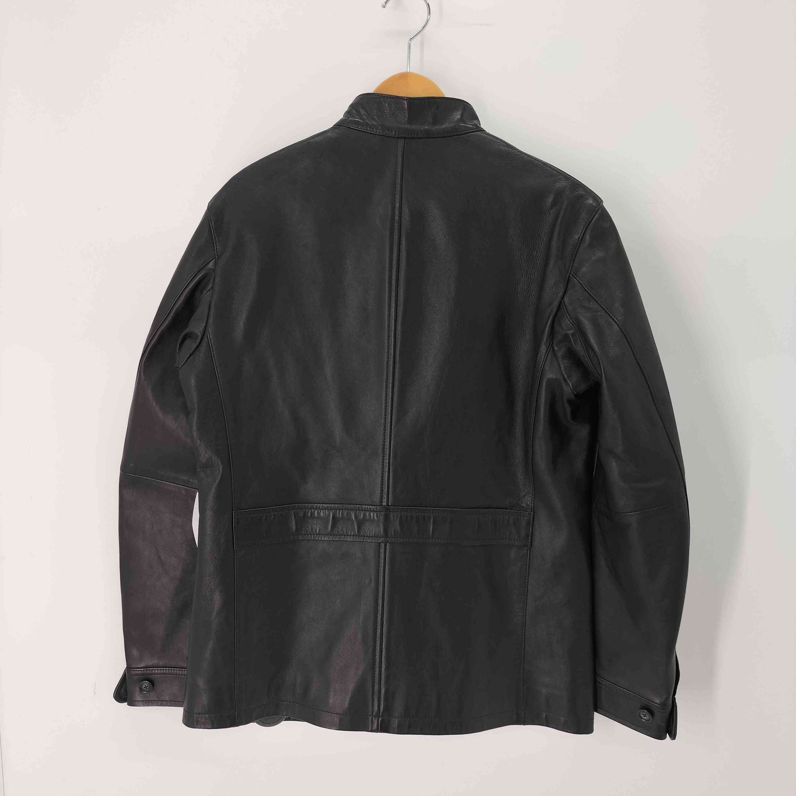 タケオキクチ TAKEO KIKUCHI 羊革 レザーカーコート メンズ JPN 3