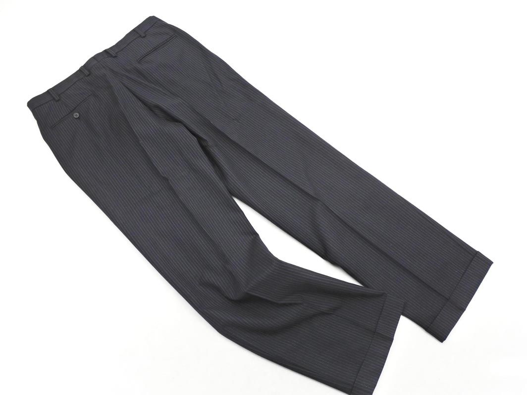 極美品✨ブルックスブラザーズ スーツ 黒 ストライプ ビジネス 40REG