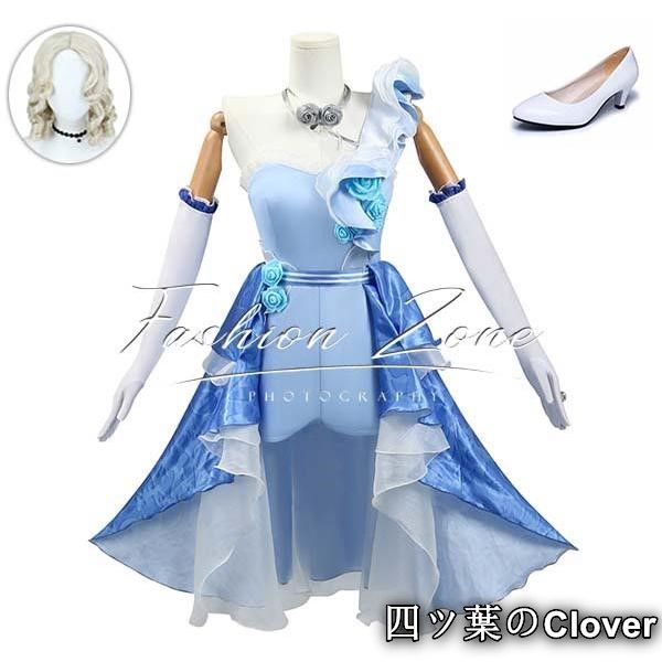 IdentityV 第五人格風 調酒師 バーメイド逐浪のバラ本コスプレ衣装ウィッグ 靴cosplay ハロウィン 演出服 変装B25105