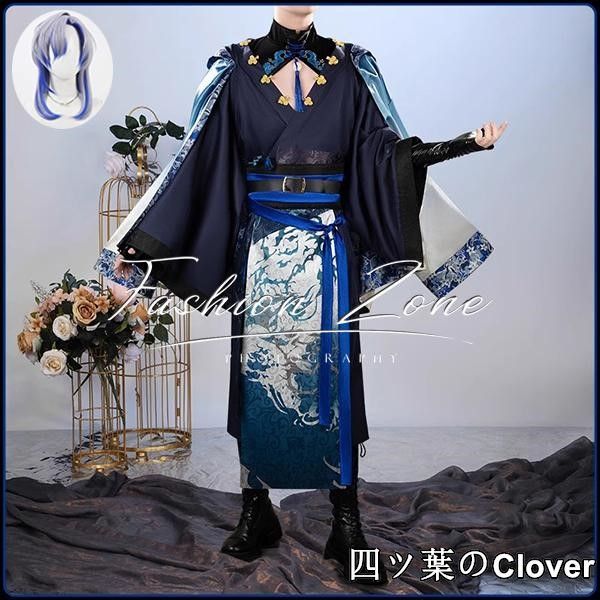 にじさんじ VTuber 風 ミラン ケストレル中華絵巻 コスプレ衣装 ウィッグ cosplay 演出服 変装B 25105