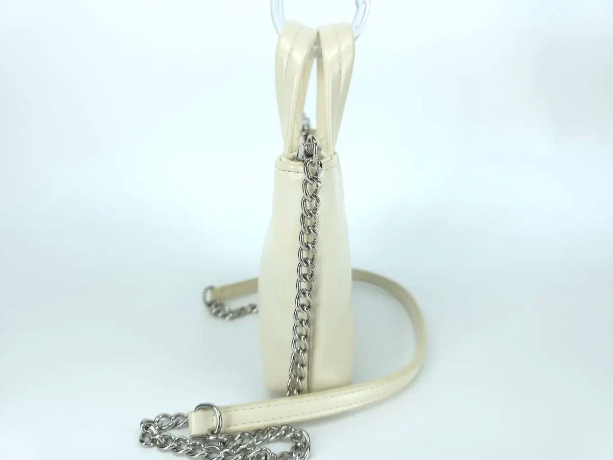 サムウェアバター ミニ トゥーバッグ チェーン クロスバック クリーム