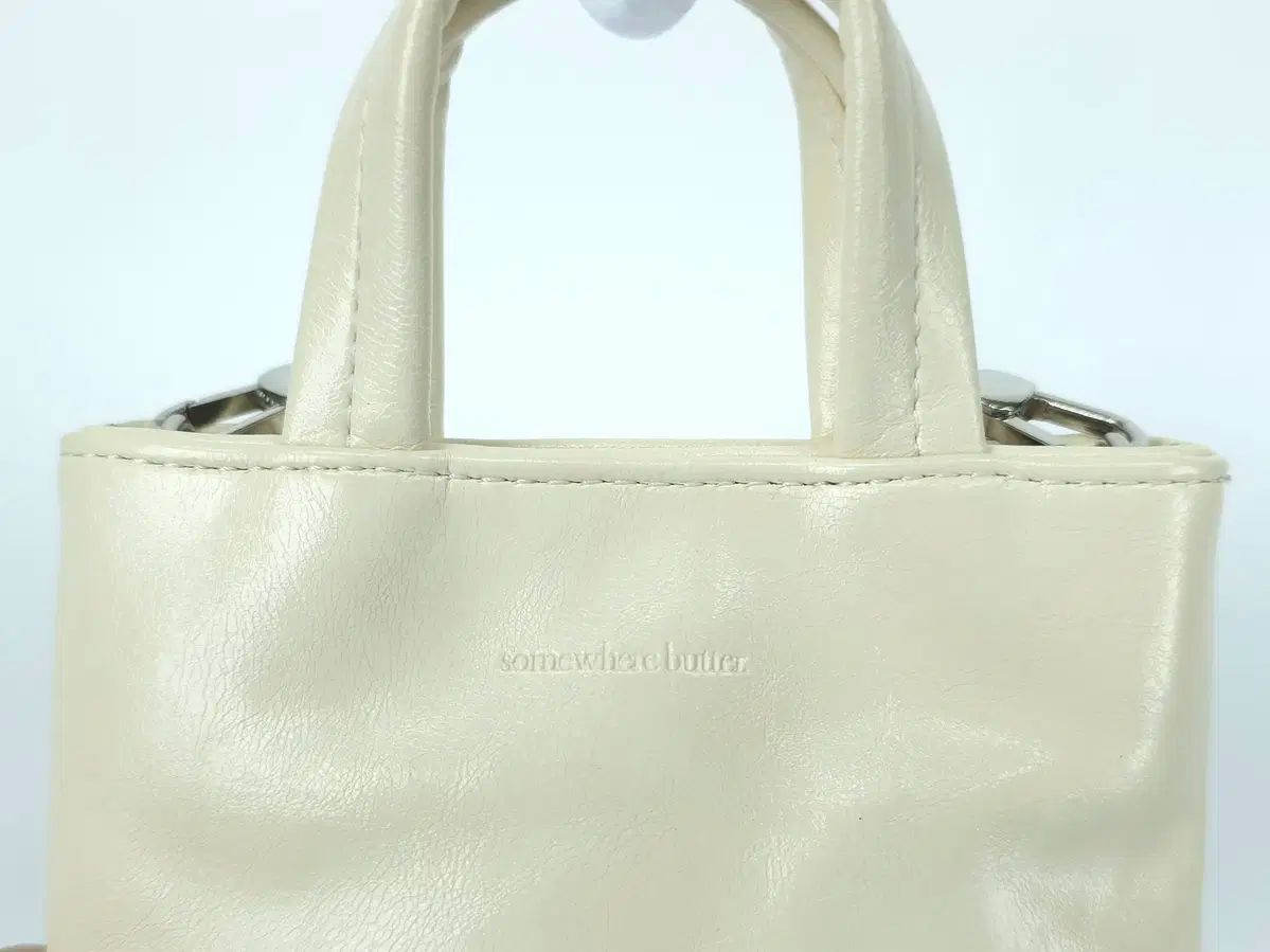 サムウェアバター ミニ トゥーバッグ チェーン クロスバック クリーム DECORATOM_COM_BR