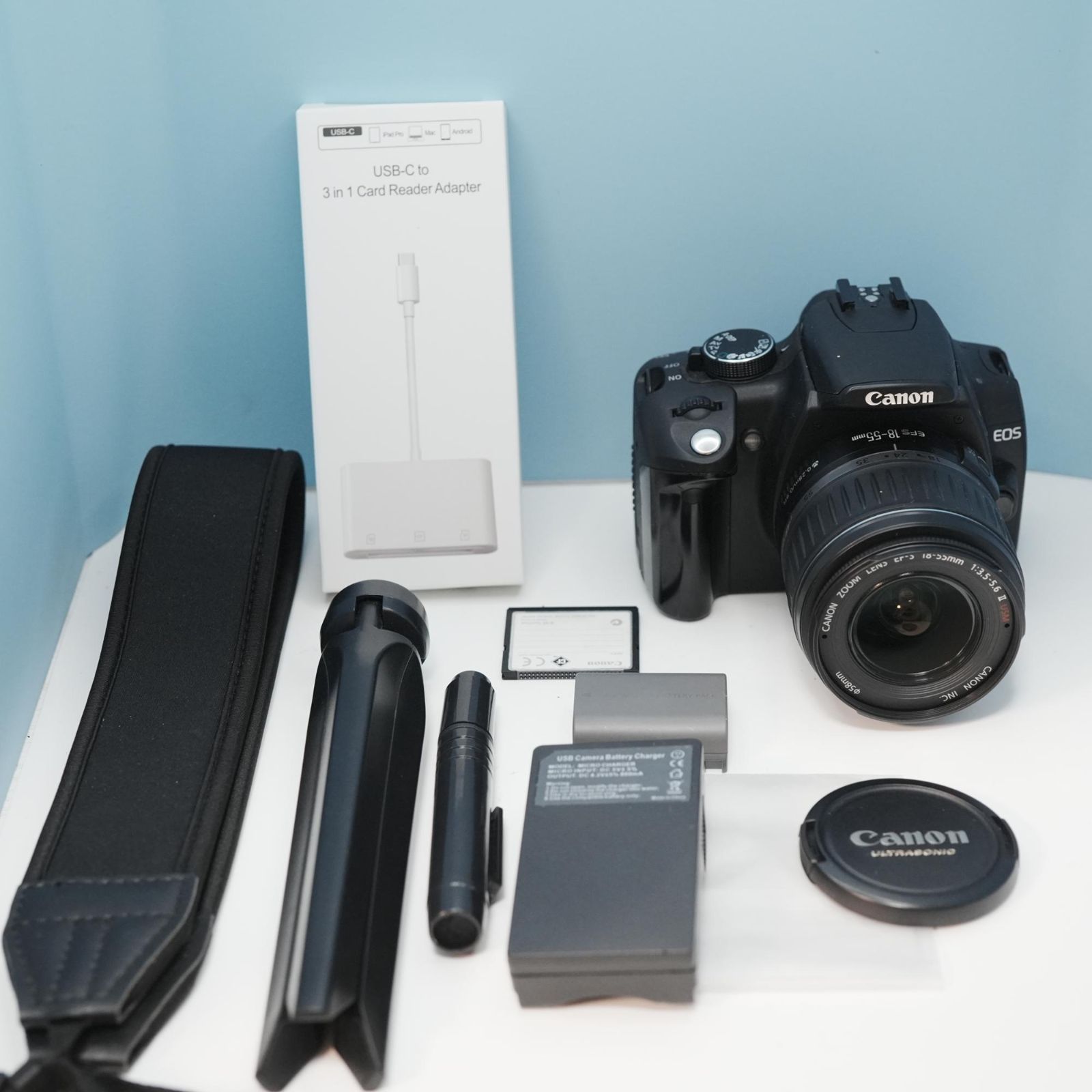  Canon EOS kiss DIGITAL N 一眼レフ スマホ転送OK フルセット a 5301 デジタル一眼レフ デジタルカメラ