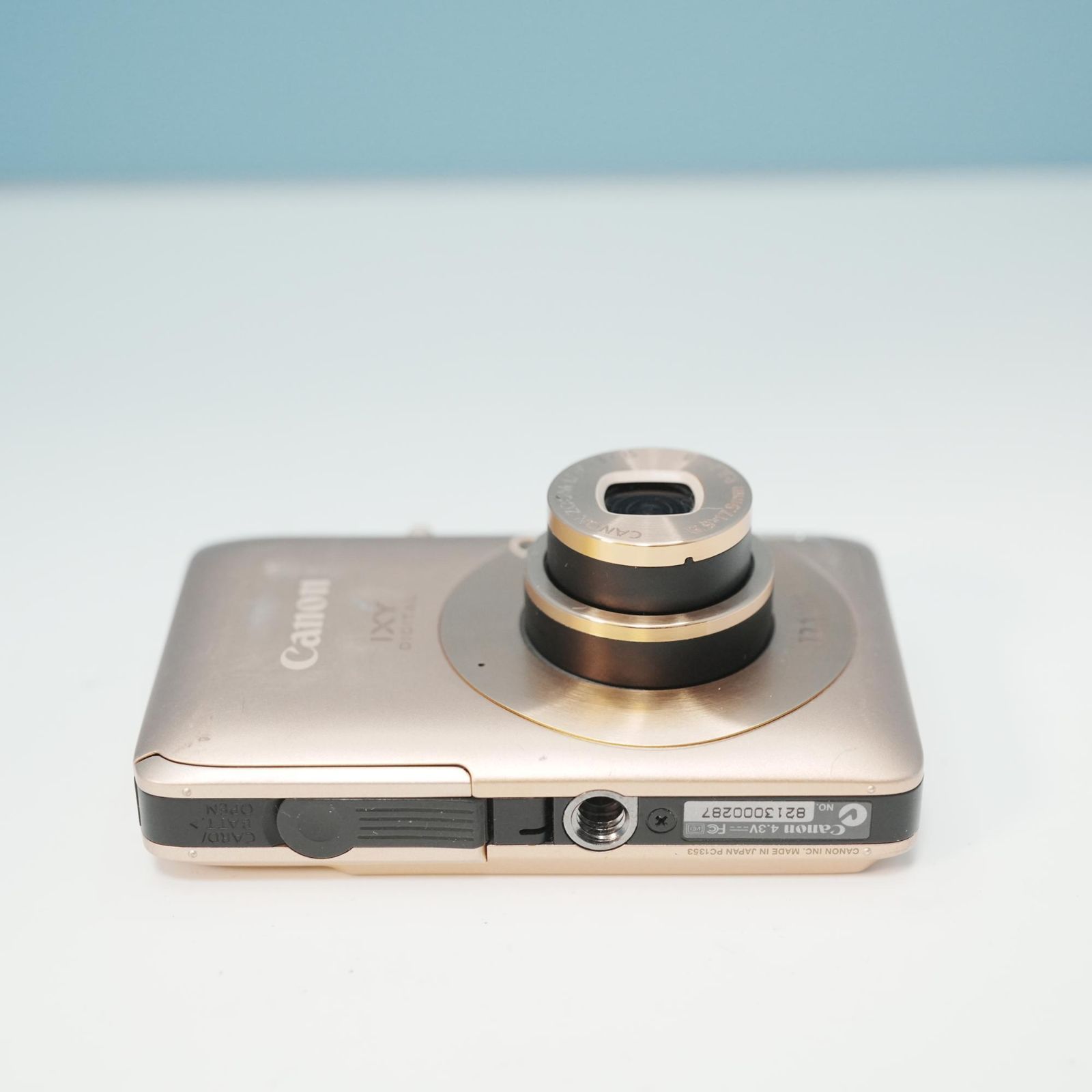Canon IXY DIGITAL 210 IS デジカメ スマホ転送OK フルセット a5334