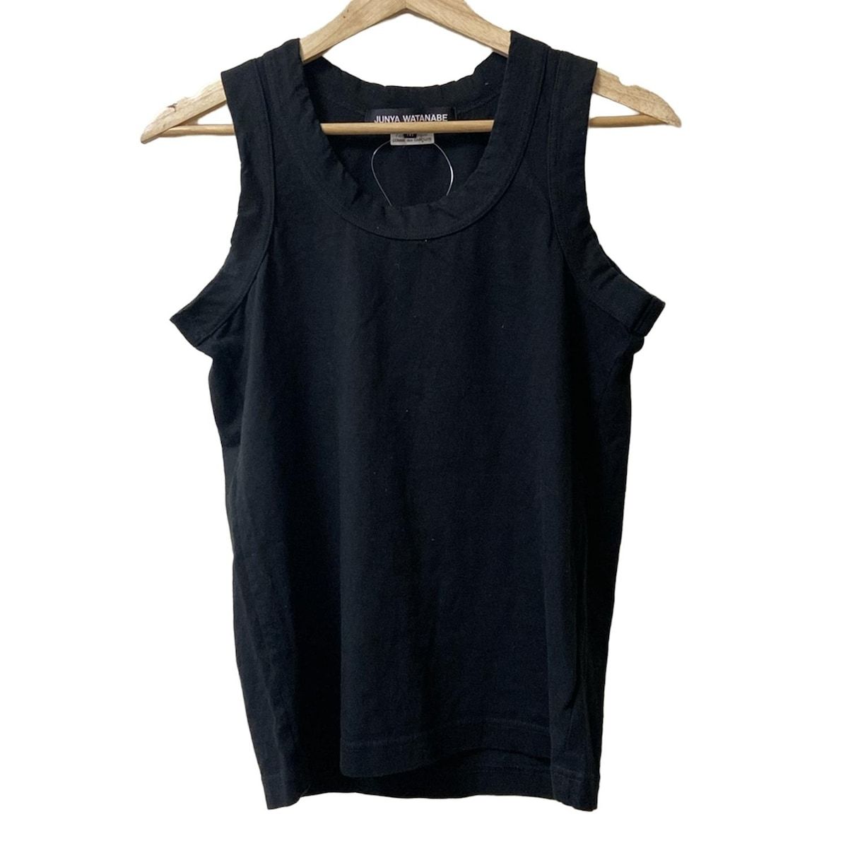COMMEdesGARCONS JUNYA WATANABE コムデギャルソンジュンヤワタナベ タンクトップ サイズM レディース - 黒