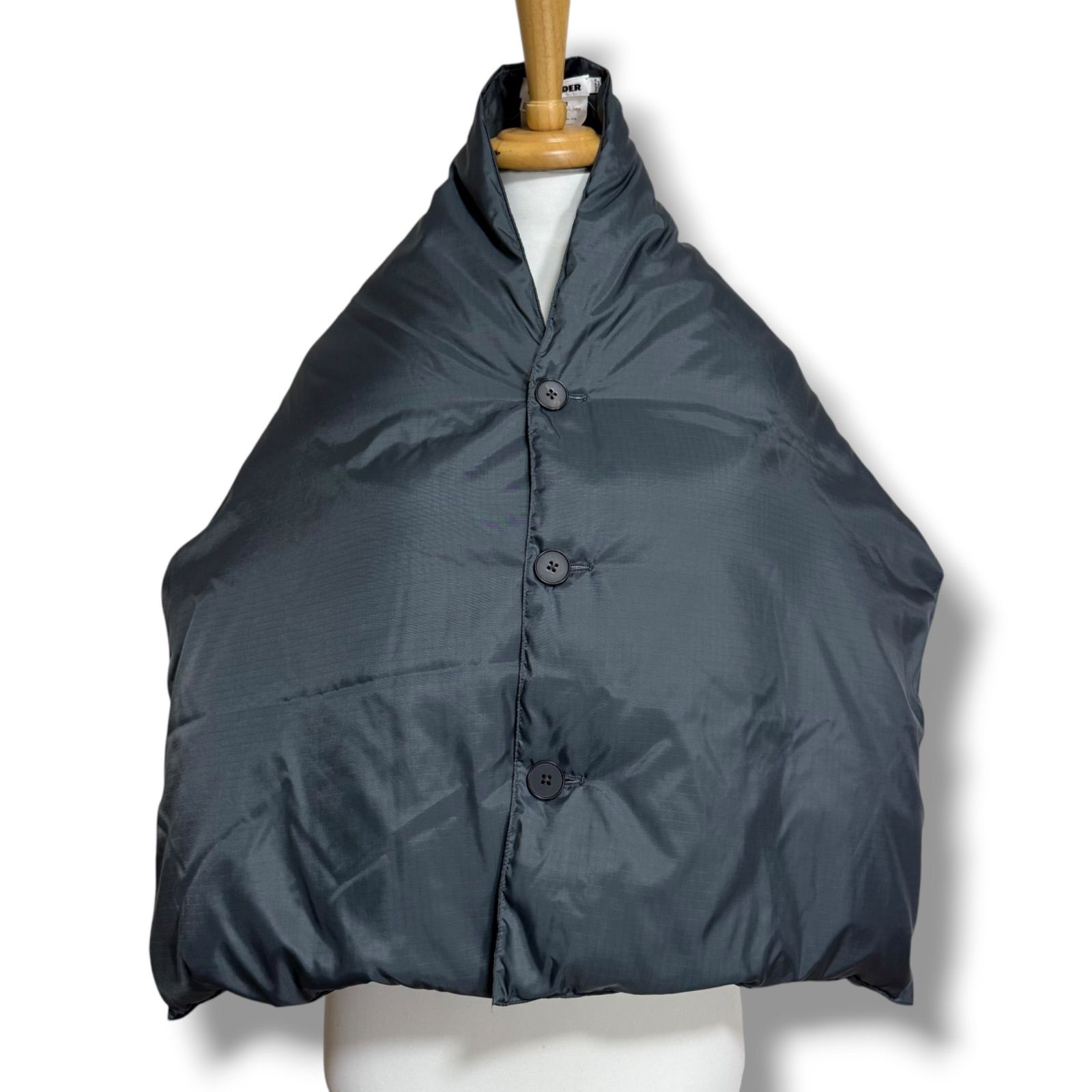 JIL SANDER ダウンケープ ミラノコレクション品 マフラー