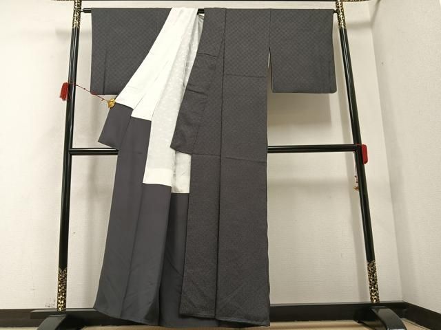 平和屋着物○江戸小紋 角通し 正絹 逸品 AABB4374ph - メルカリ
