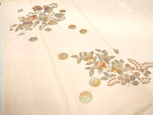 平和屋着物○金彩友禅 卓越技能者・名工・和田光正 訪問着 橘 葵 暈し