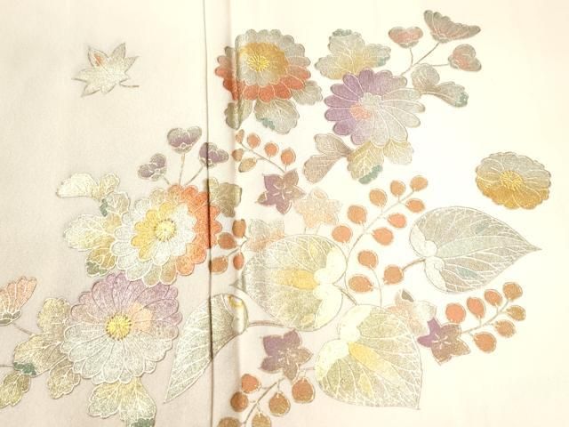 平和屋着物○金彩友禅 卓越技能者・名工・和田光正 訪問着 橘 葵 暈し