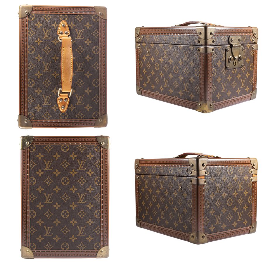 ルイヴィトン　メイクボックス　モノグラム　ボワットフラコン LOUIS VUITTON ルイ・ヴィトン/ボワットフラコン/モノグラム/コスメ