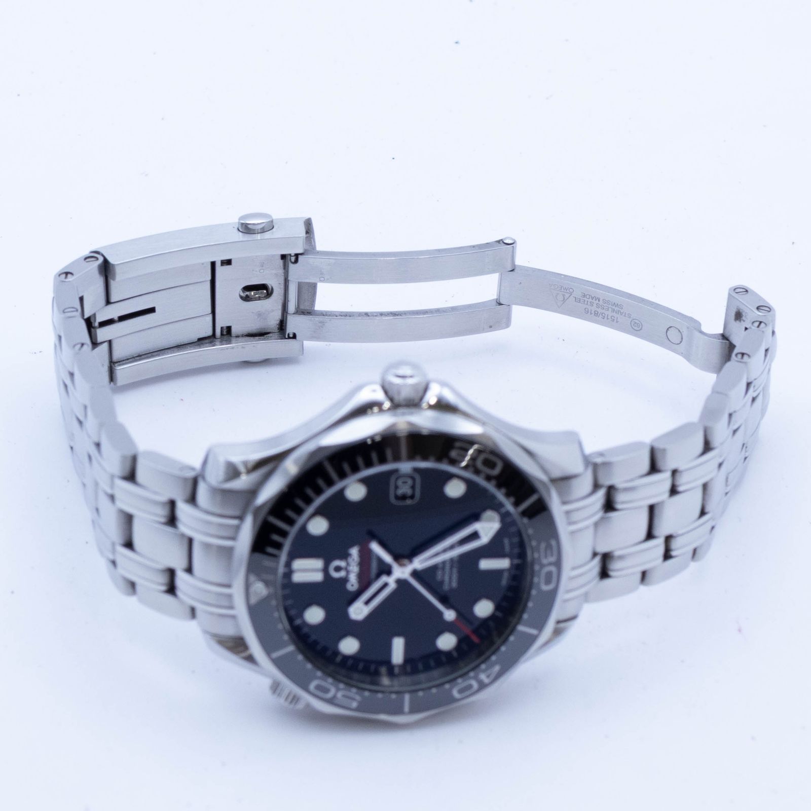  オメガ OMEGA シーマスター ダイバー Seamaster 自動巻き 腕時計 メンズ ユニセックス 黒 自動巻き時計 腕時計(アナログ)