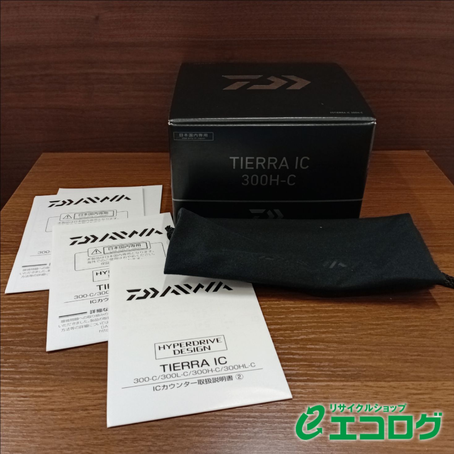 ダイワ DAIWA 25ティエラ IC 300 H C ベイトリール