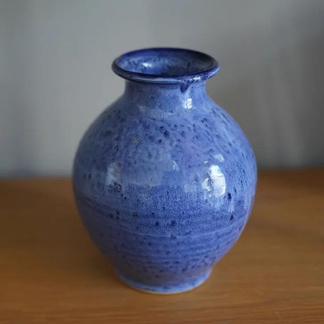 Gunnar Andersson Vintage stoneware vase light blue 北欧ヴィンテージ 花瓶 スウェーデン NEXPOTALLINN_EU