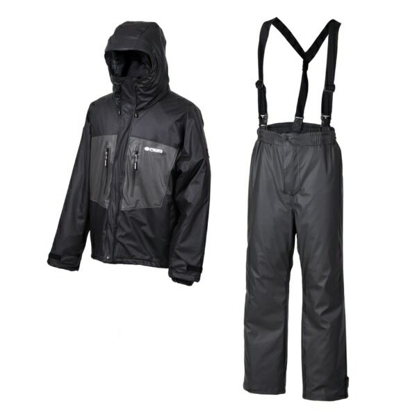 双進 防寒服アウター 7782 RBB フィッシャーマンウィンタースーツ 2 ブラック M