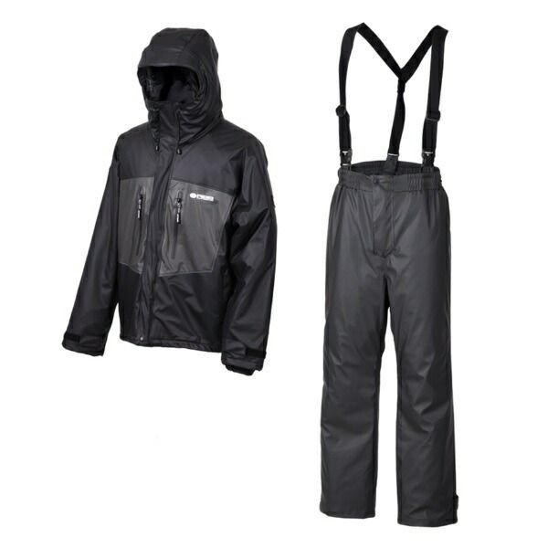 双進 防寒服アウター 7782 RBB フィッシャーマンウィンタースーツ 2 ブラック 2XL