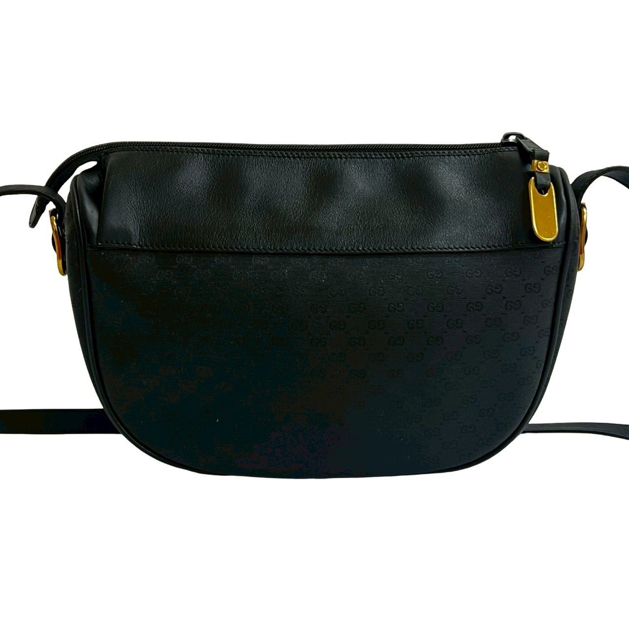 極 美品 GUCCI グッチ オールドグッチ ヴィンテージ マイクロ GG ロゴ 