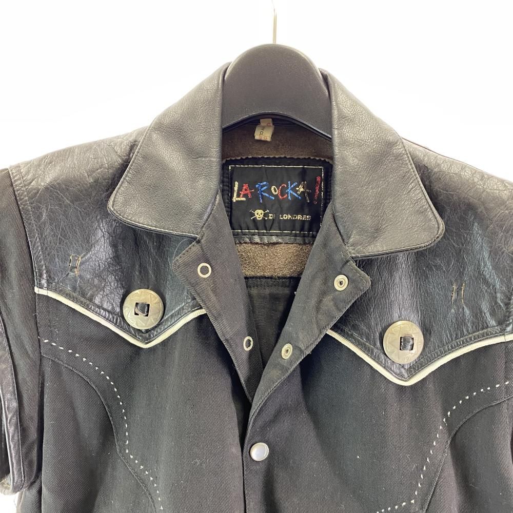 中古】JOHNSONS LA ROCKA! ウエスタンコンチョベスト サイズ表記なし