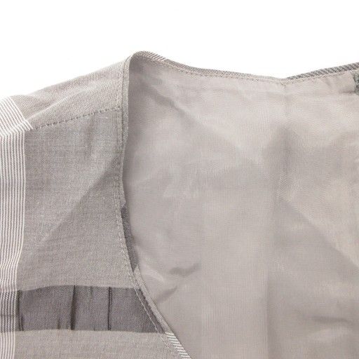 バーバリー ロンドン BURBERRY LONDON ノースリーブワンピース シルク