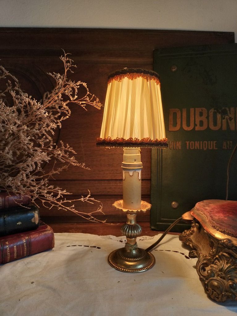 卓上ランプ 布シェード