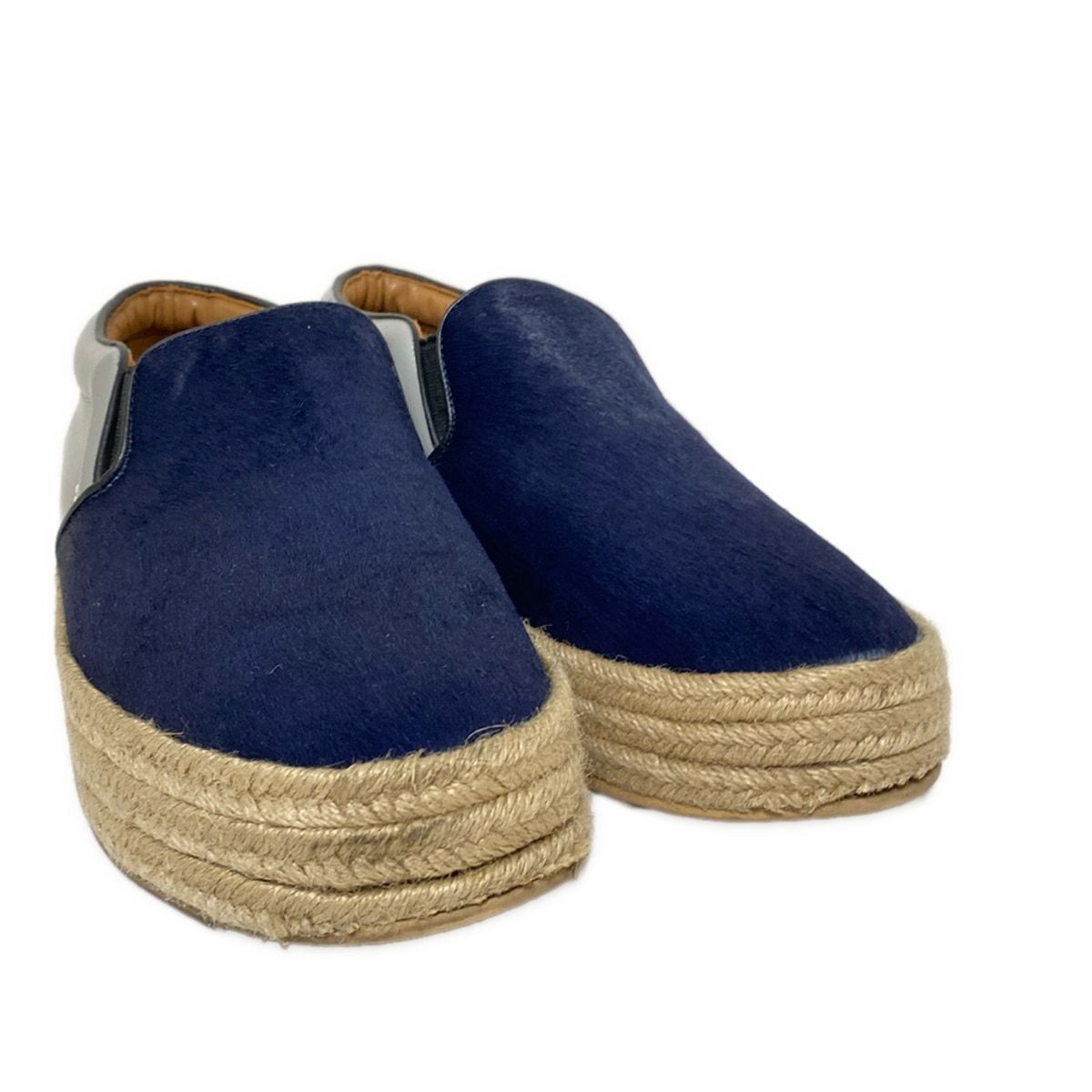 エスパドリーユ レザー