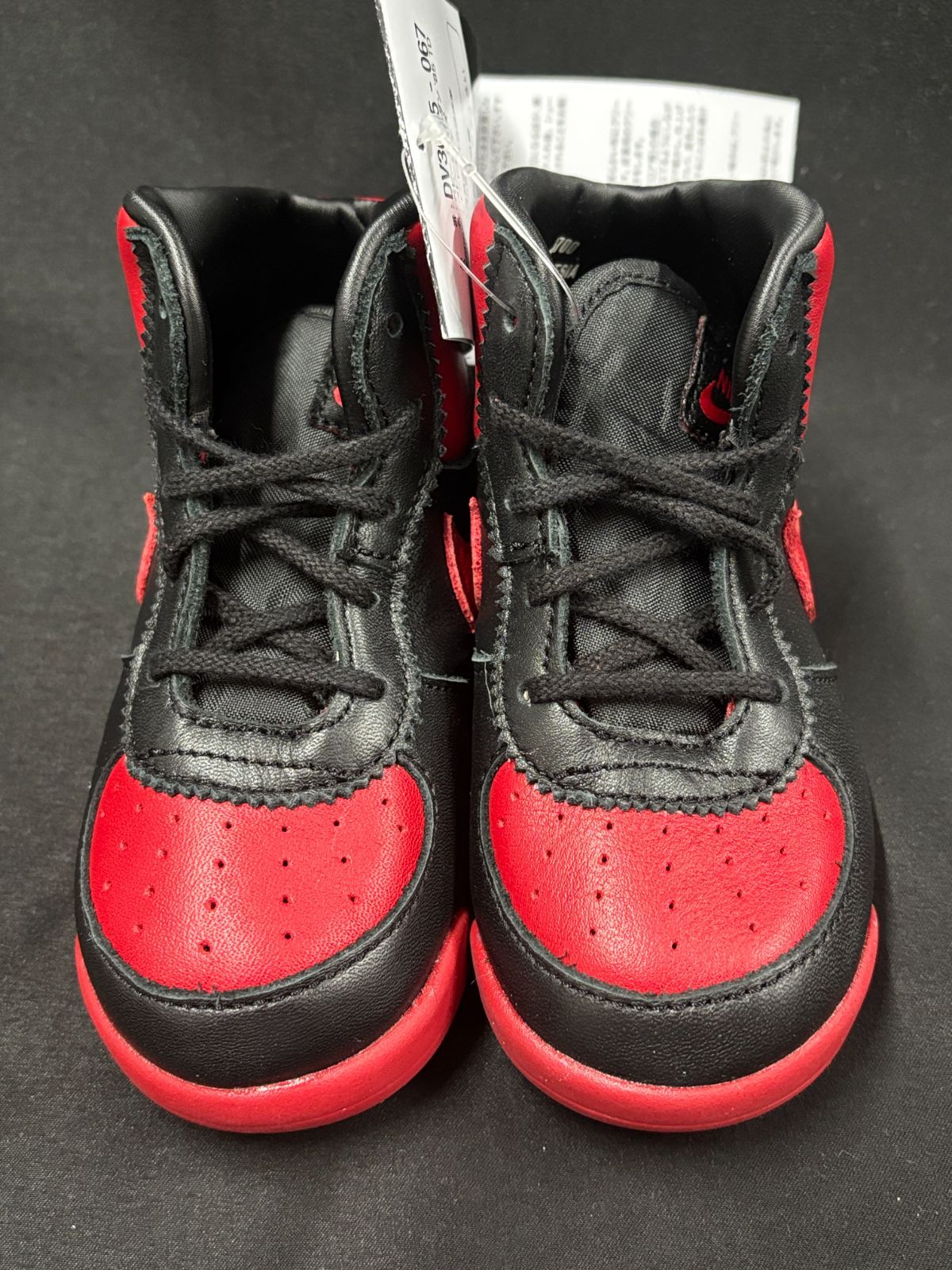 Nike TD Air Jordan 1 Retro High 85 Bred DV 3655-067 12㎝