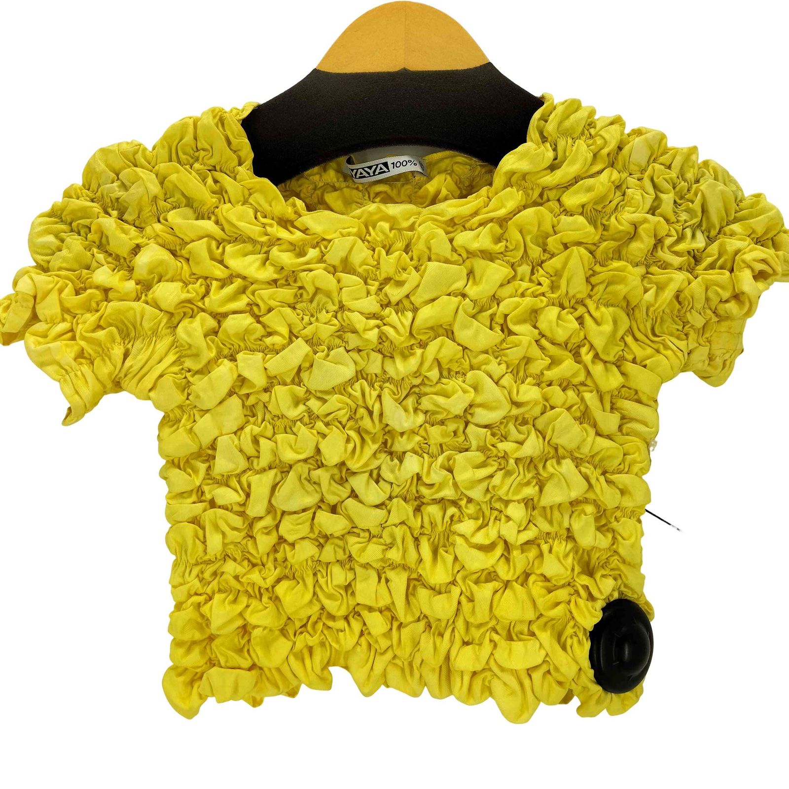 ユーズドフルギ 古着 SUPER YAYA popcorn design tee レディース JPN 40