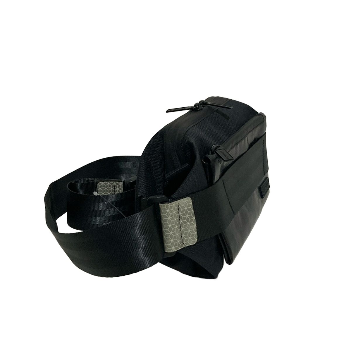 FREITAG フライターグ ウエストポーチ - 黒×ライトグレー