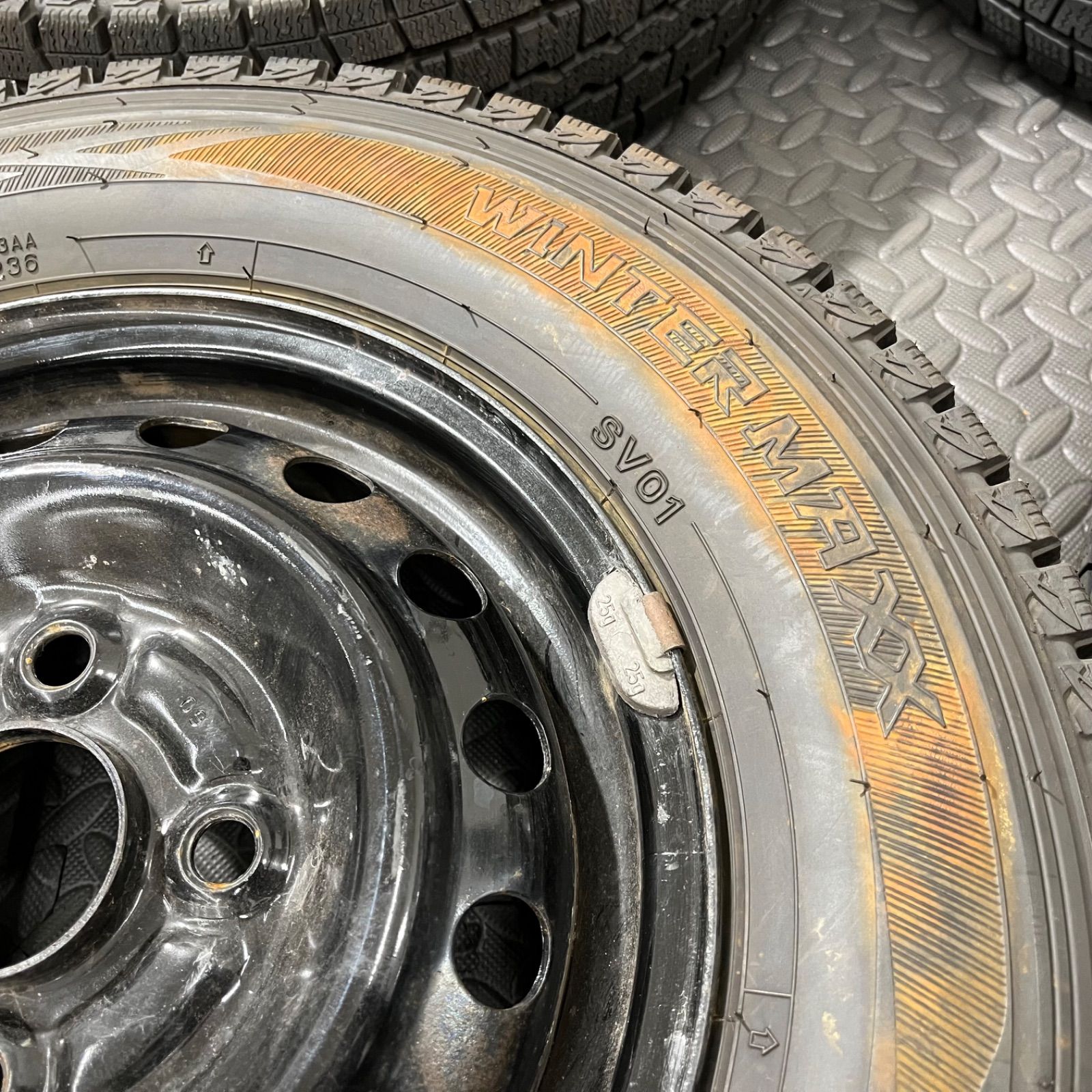  19 21年製 145 R 12 6 PR LT ダンロップ ウインターマックスSV 01 ホンダ アクティ スタッドレスタイヤ 冬タイヤ 1159 E 12インチ以下 タイヤ ホイールセット