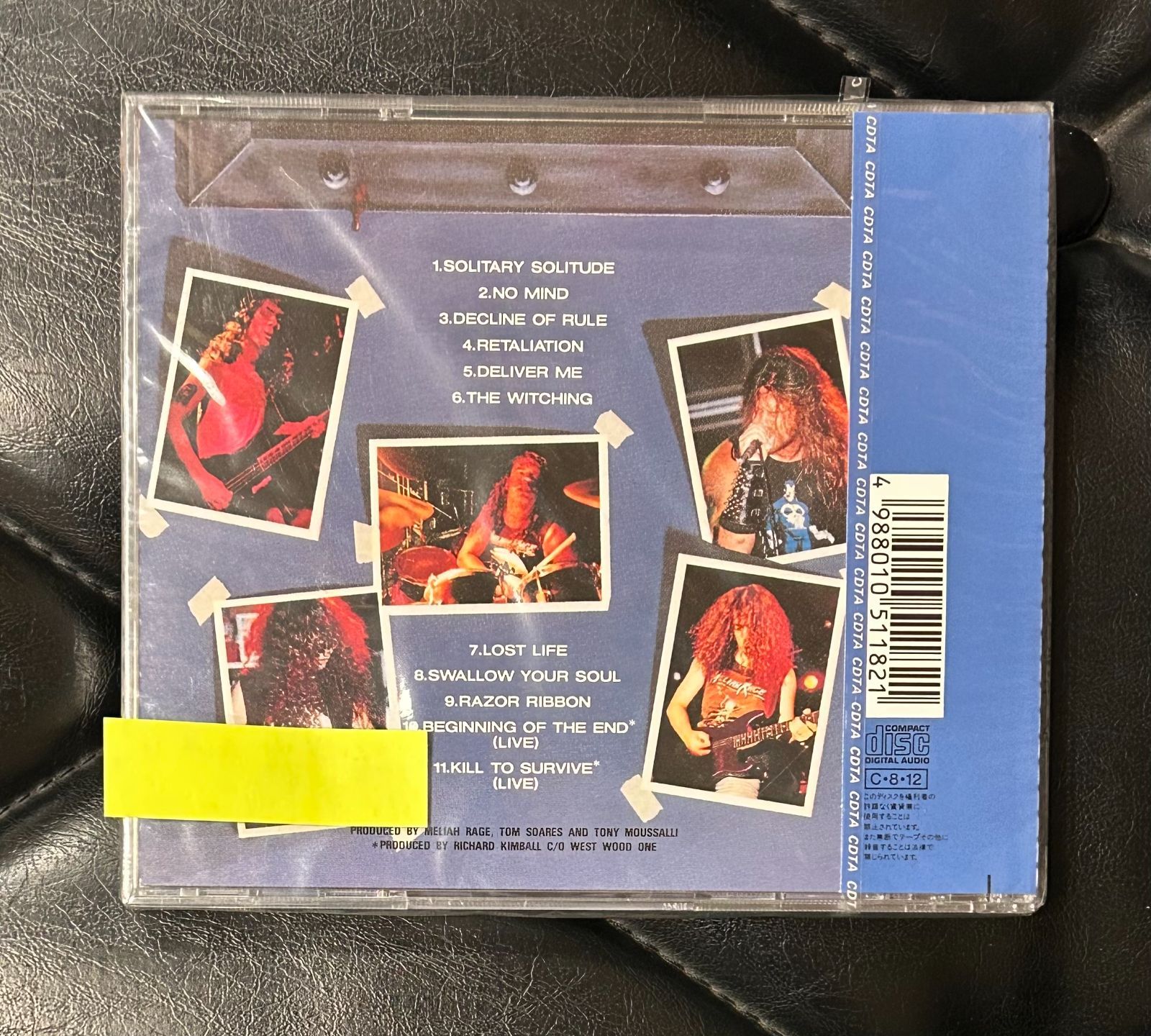 プロモ!奇跡の CD! メライア レイジ ソリタリー ソリテュード Meliah Rage HR HM