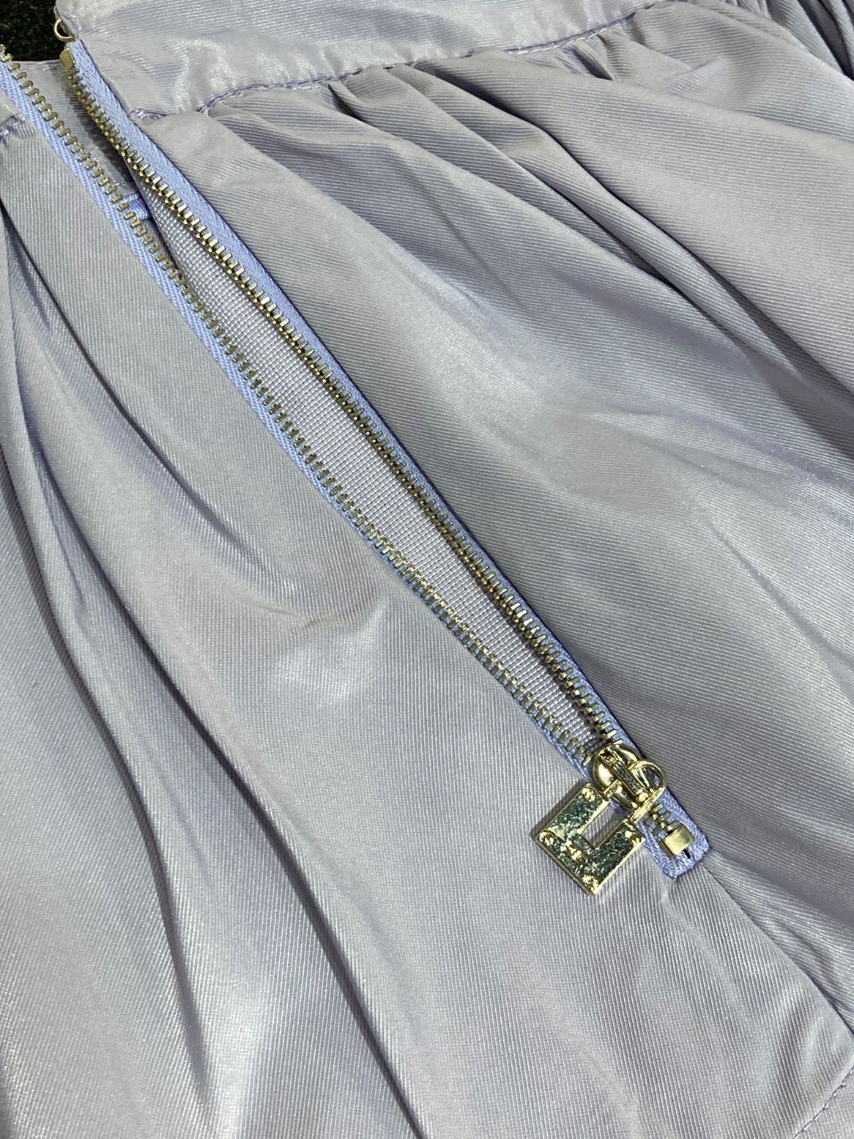 エリザベッタ ELISABETTA FRANCHI ティアードスカート 40サイズ ラベンダー レディーススカート イタリア製