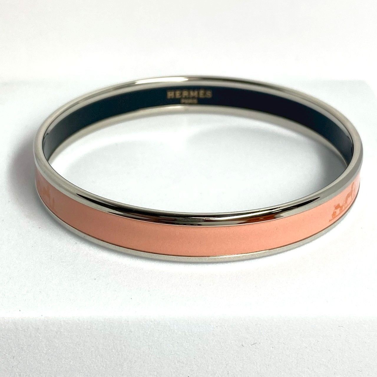 3160 HERMES エルメス エマイユ エナメル バングル カレーシュ PK SV FORTGASGNV_COM_BR