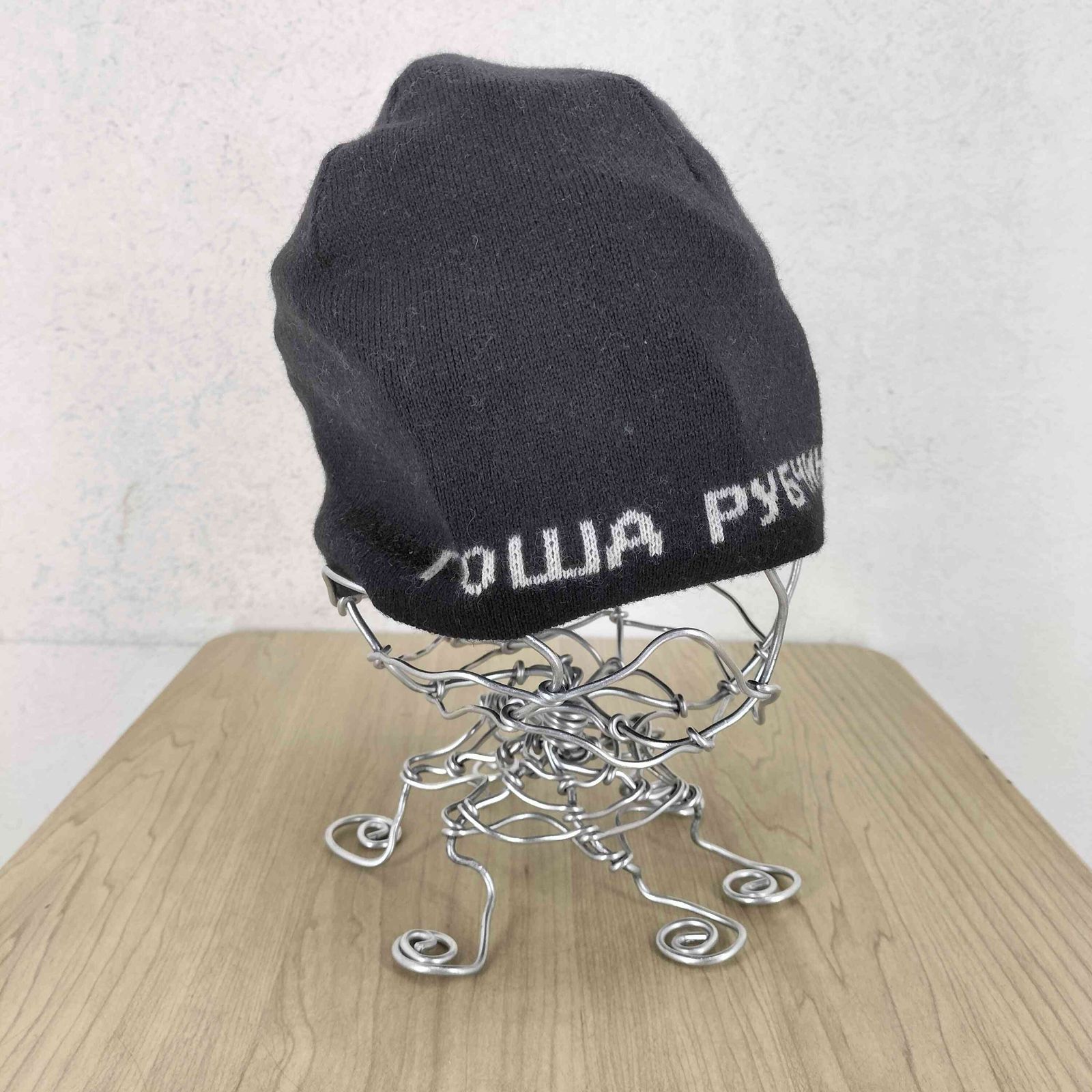 ゴーシャラブチンスキー Gosha Rubchinskiy ロゴデザインビーニー メンズ 表記無