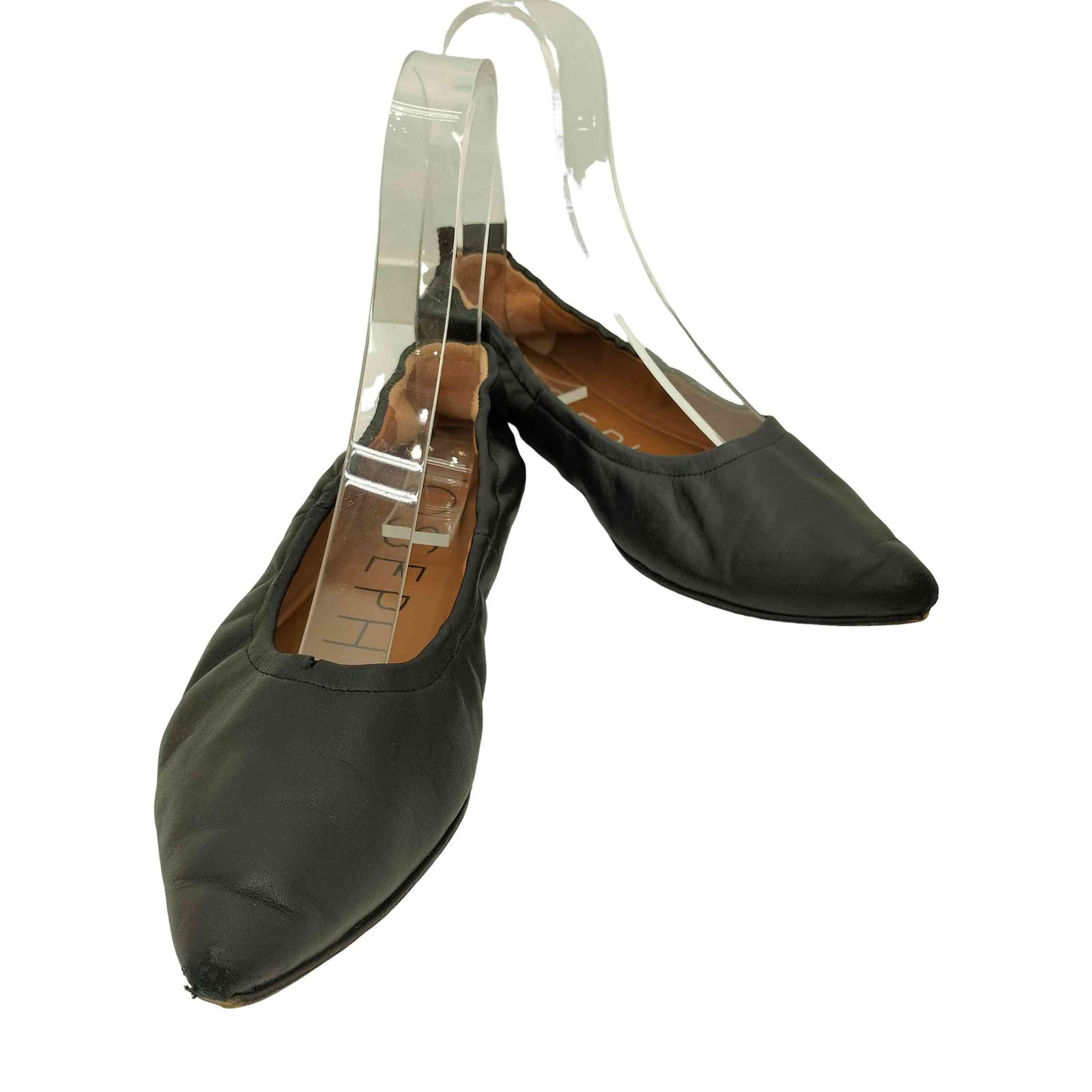 ジョゼフ JOSEPH バレエ レザーフラットシューズ レディース 37 1/2