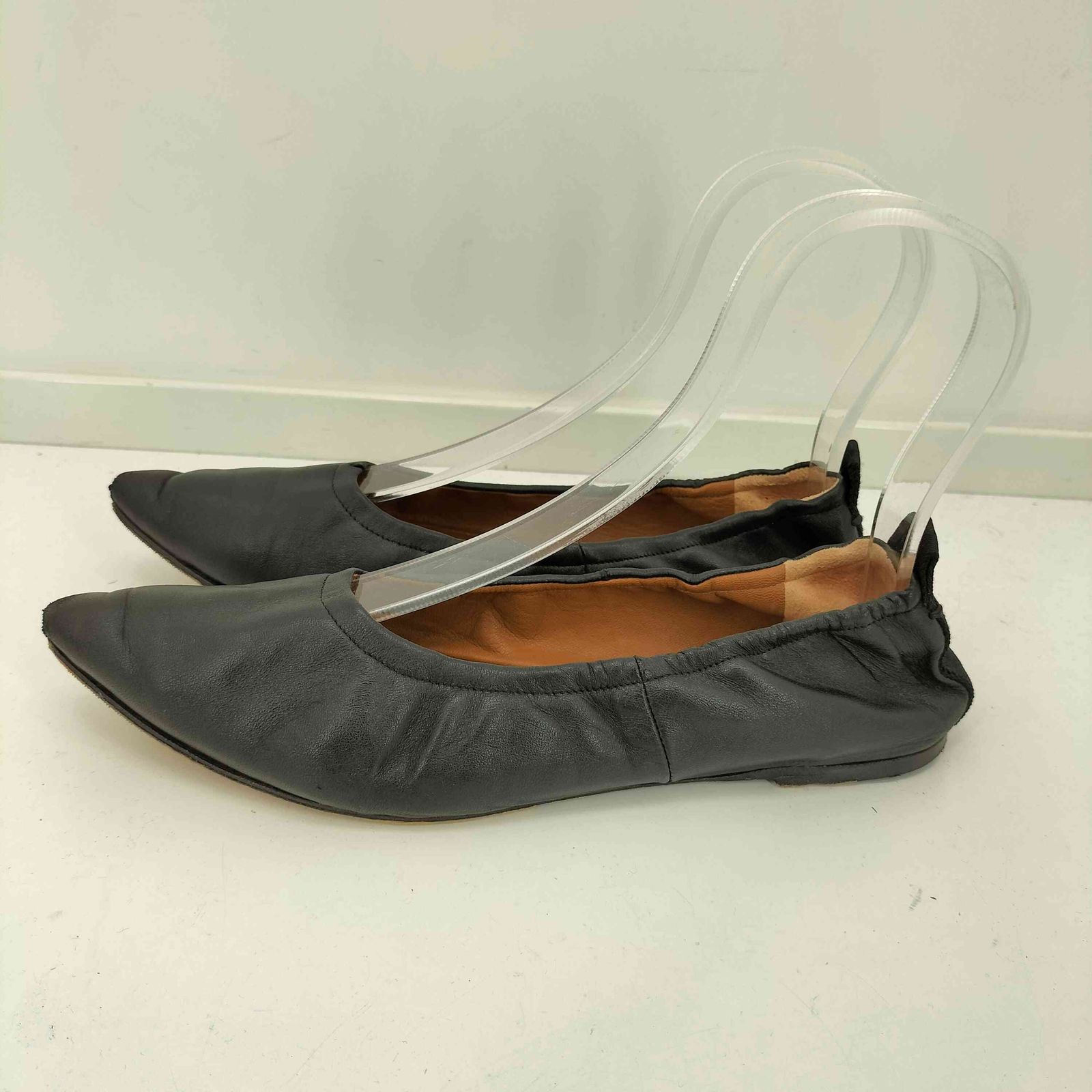 ジョゼフ JOSEPH バレエ レザーフラットシューズ レディース 37 1/2