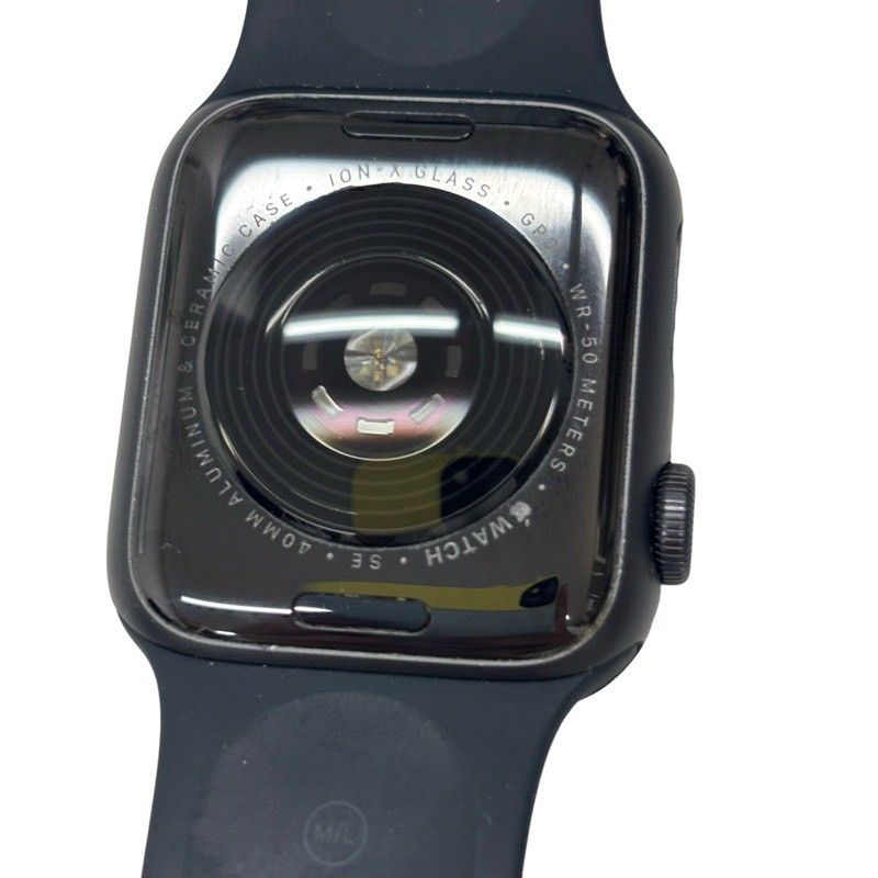 Apple Watch SE 40mm MKQ13J A A2351 GPSモデル ミッドナイト アルミニウムケース 動作品 52510R16