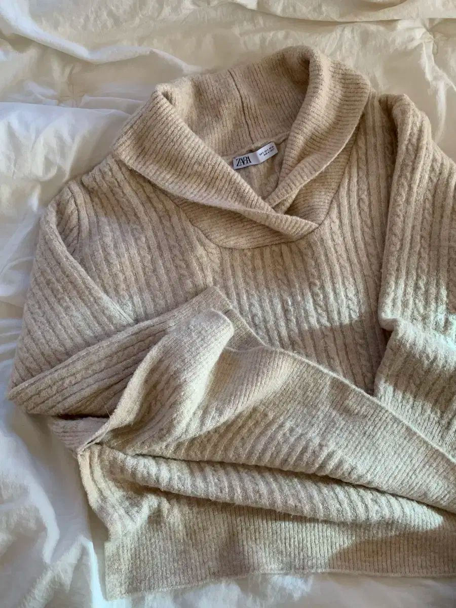 ZARA ザラ ケーブルニット セットアップ