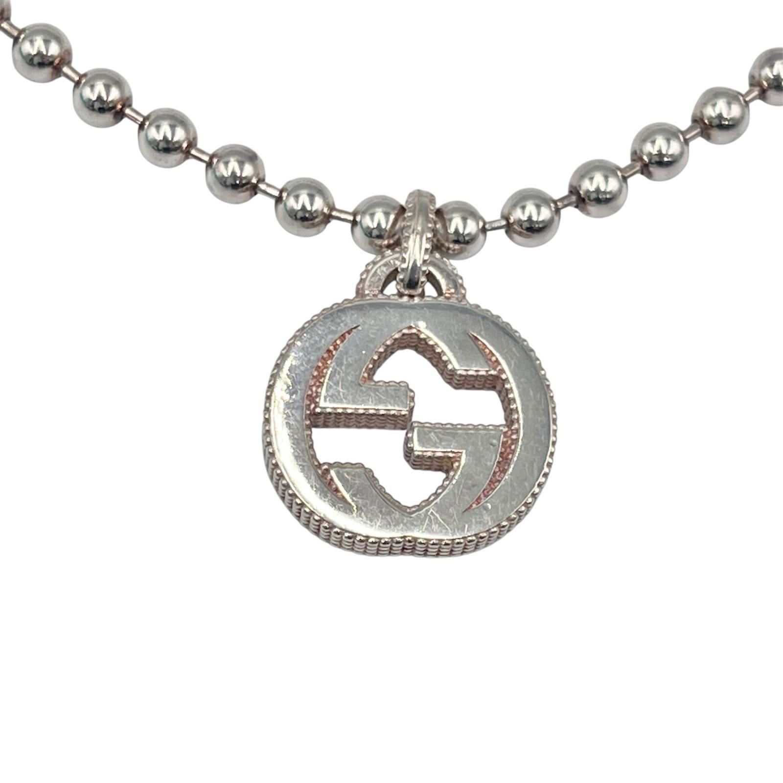 グッチ GUCCI ブレスレット インターロッキングG シルバー925 レディース