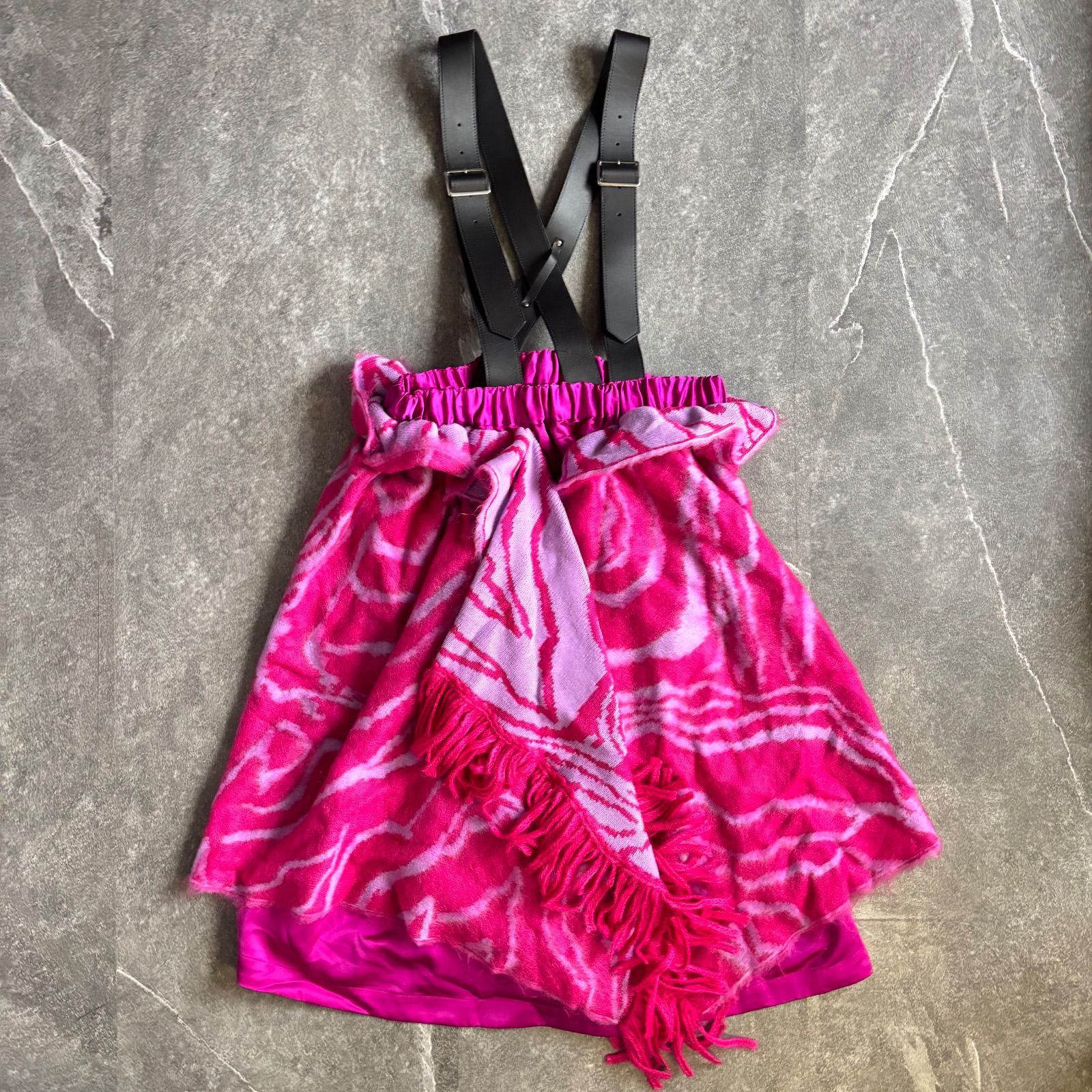 noir kei ninomiya ノワールケイニノミヤ 2025AW サスペンダーボリュームスカート