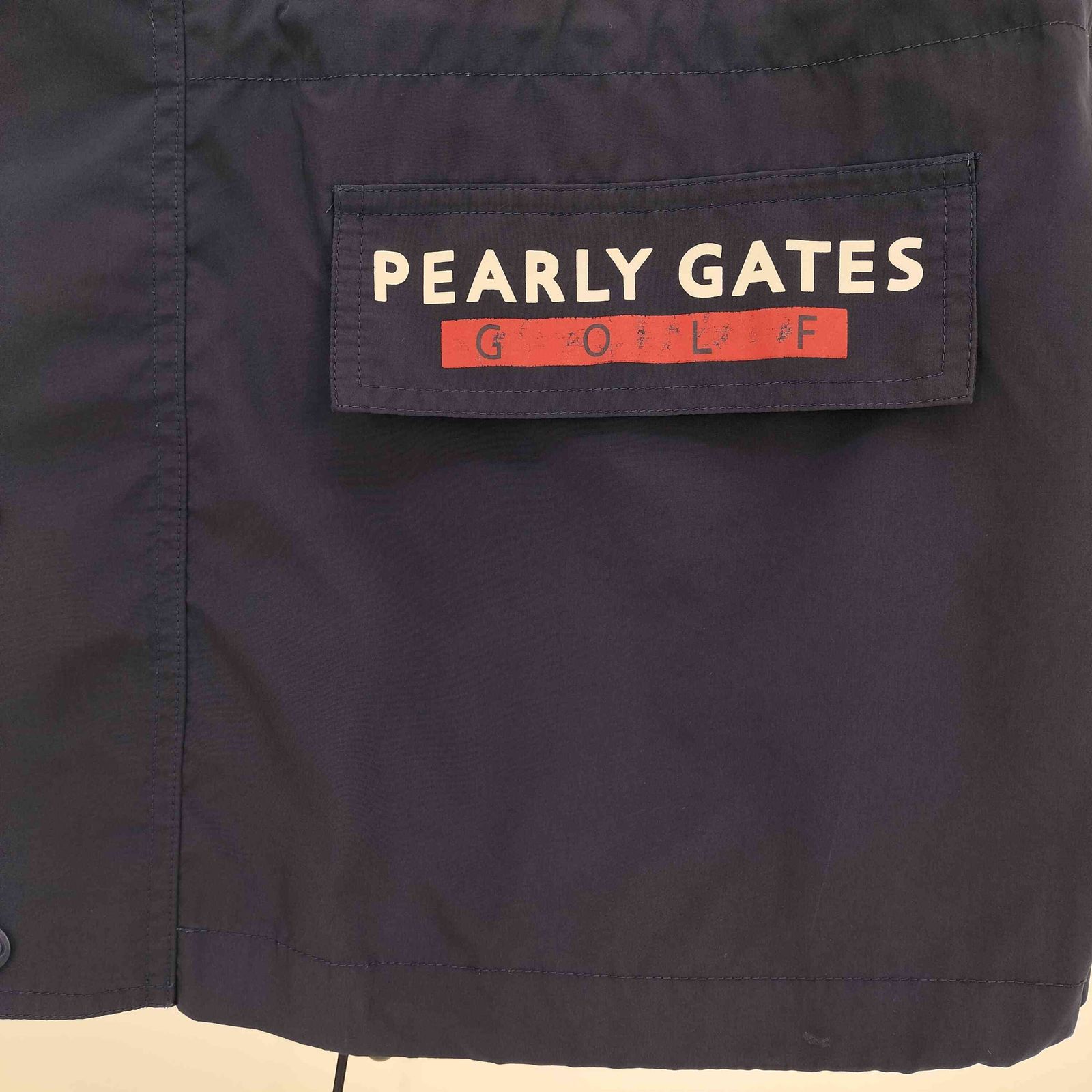 パーリーゲイツ PEARLY GATES GOLF バックプリント フードナイロンジャケット メンズ JPN：1 