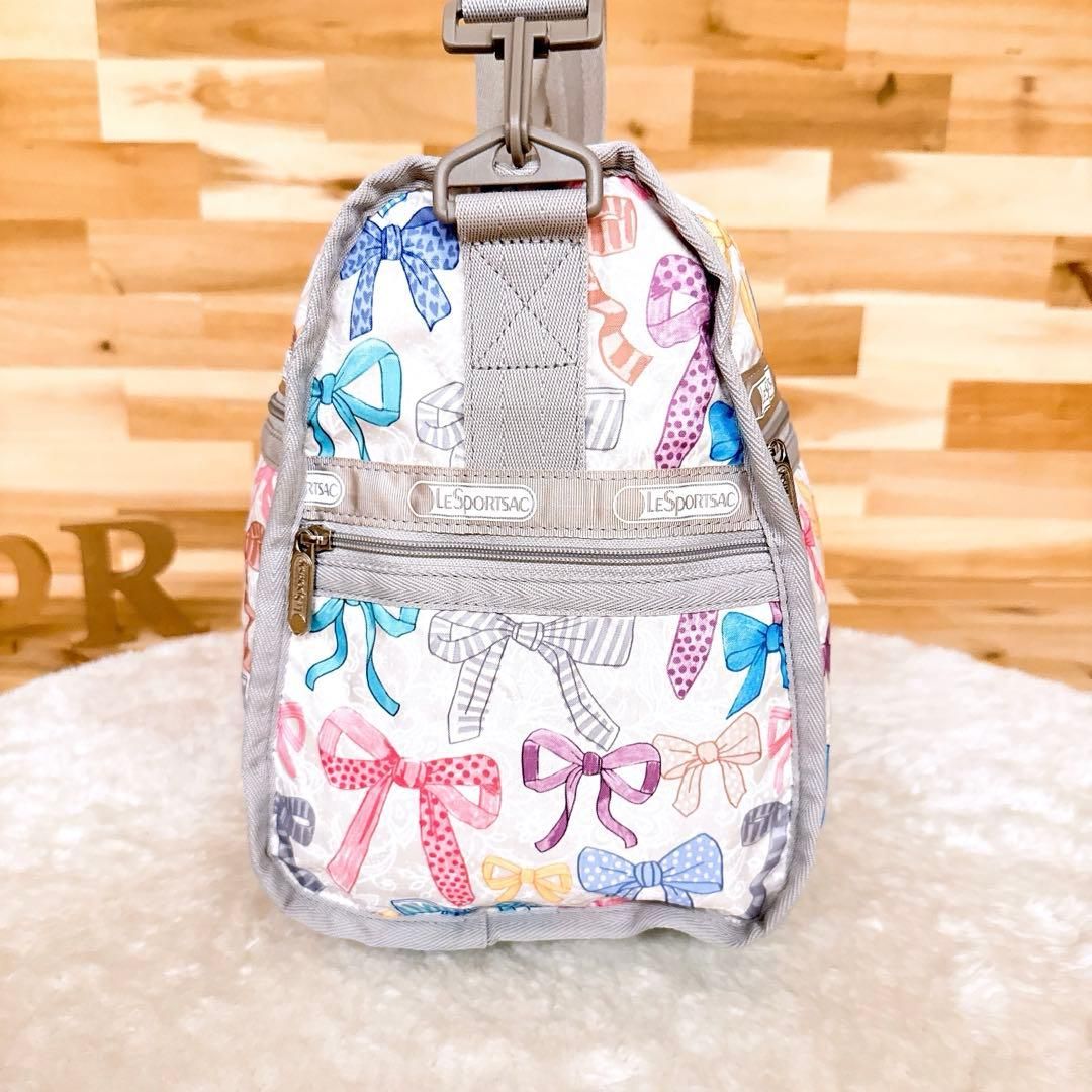 リボン ボストンバッグ