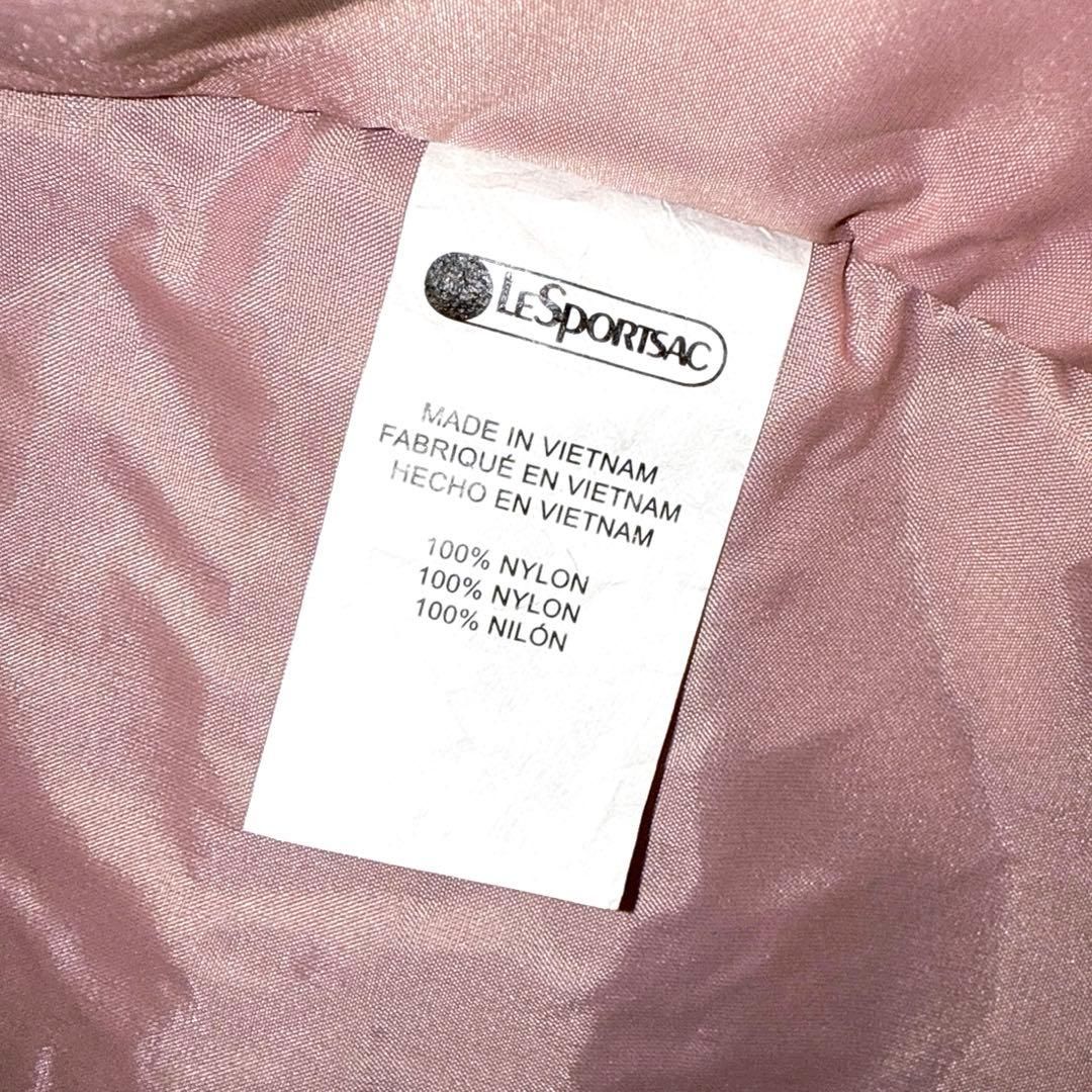 レスポートサック シャイニー ブラッシュ ドット ボストンバッグ 黒×ピンク 水玉 2way ショルダーバッグ 総柄 ブラック DECORATOM_COM_BR