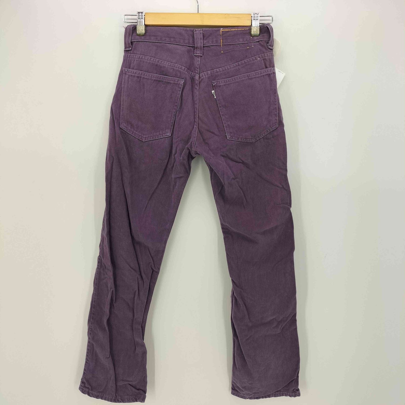 リーバイス Levis 60-70S BIGE 白タブ 42TALON ボタン裏 376 東工場 ストレート デニム パンツ レディース 表記無